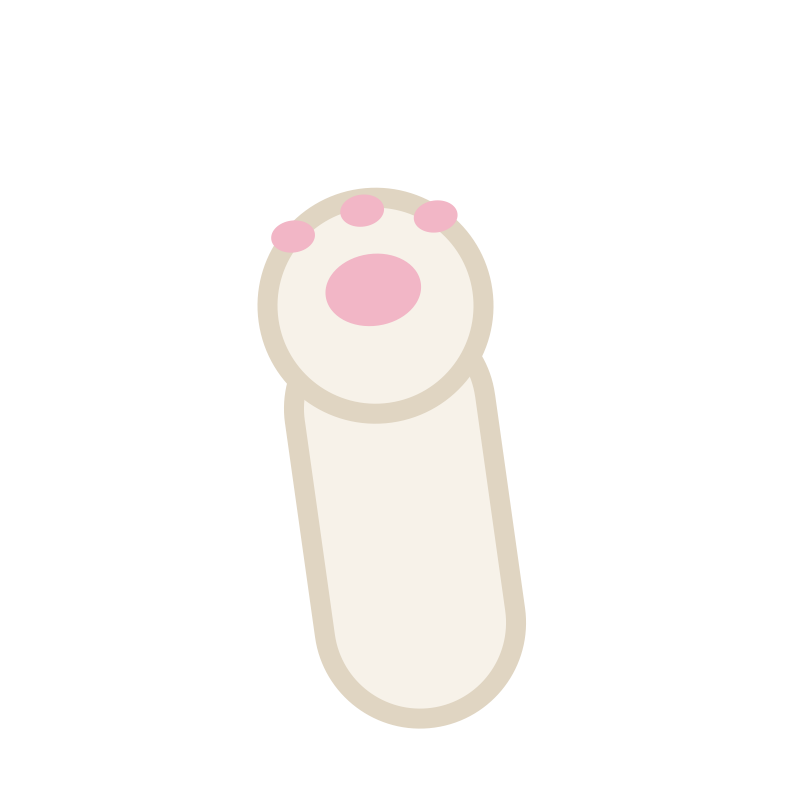 招き手のフリー素材イラスト